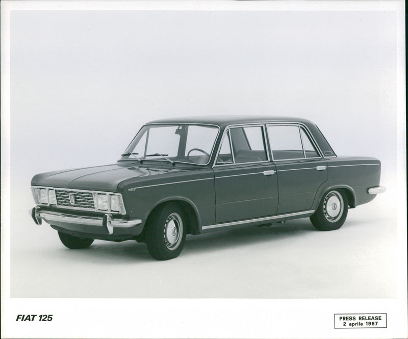 1967 Fiat 125 - Vintage Photograph