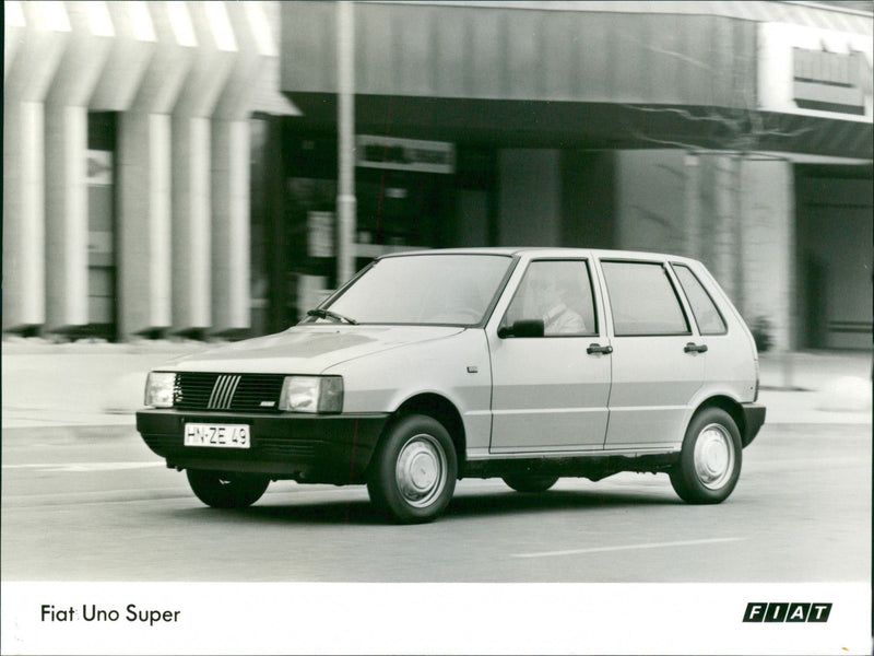 Fiat Uno. - Vintage Photograph