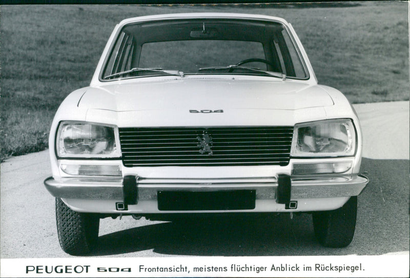 Peugeot 504 - Vintage Photograph