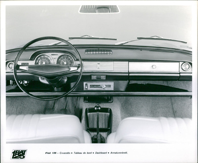 1967 Fiat 125 - Vintage Photograph