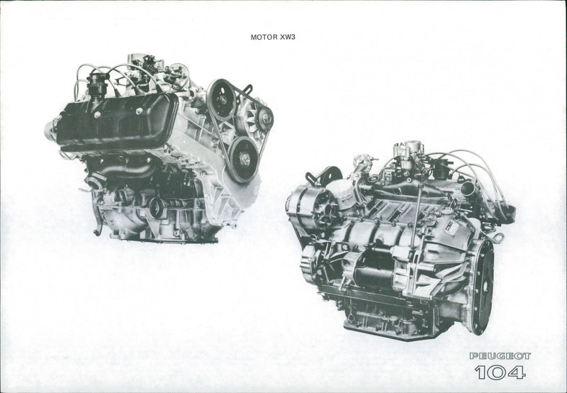 Peugeot 104 - Vintage Photograph