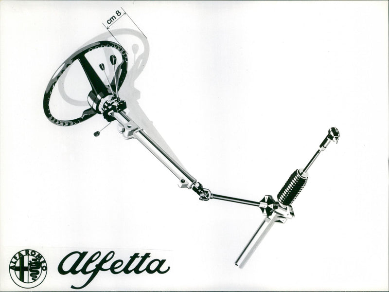 Alfa Romeo Alfetta - Vintage Photograph
