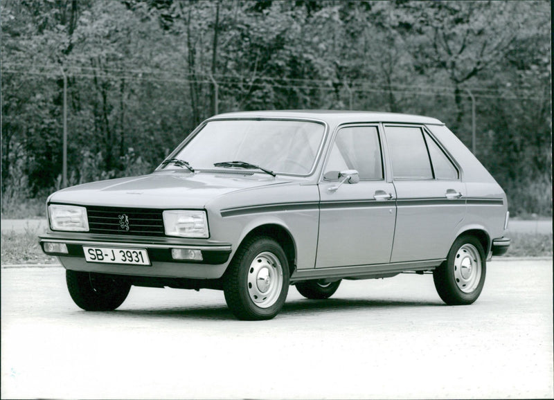 1977 Peugeot 104 SL - Vintage Photograph