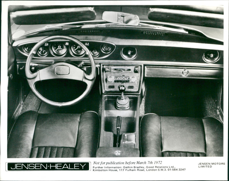 1972 Jensen-Healey - Vintage Photograph