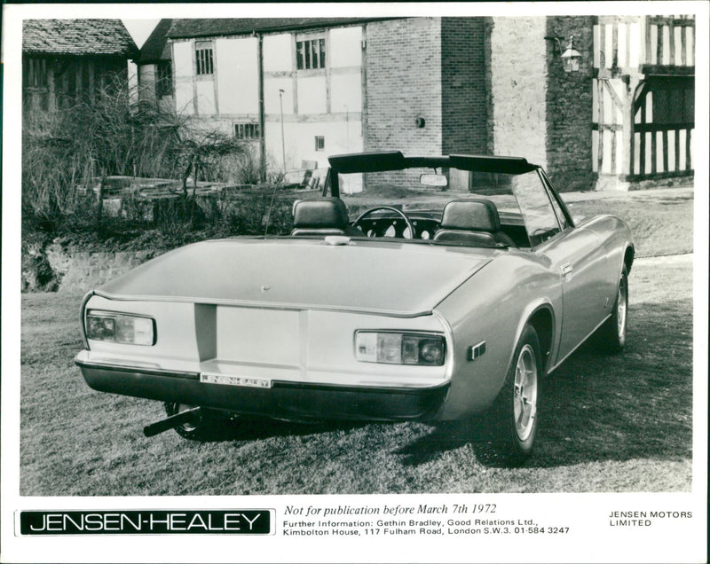 1972 Jensen-Healey - Vintage Photograph