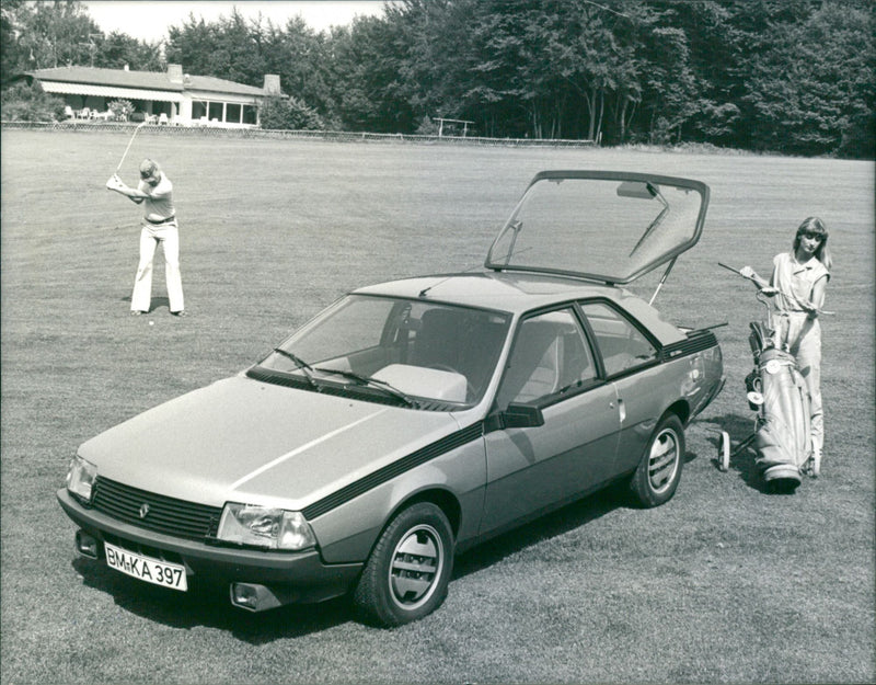 Renault Fuego - Vintage Photograph