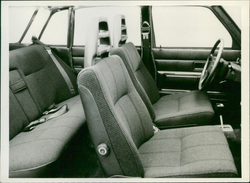 Volvo 1979 Seats - Vintage Photograph