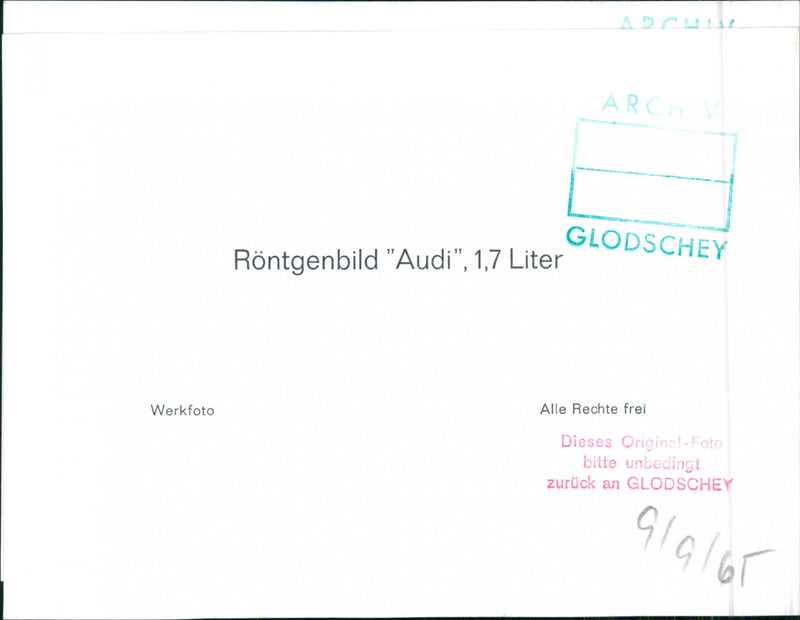 Audi 1965 - Vintage Photograph