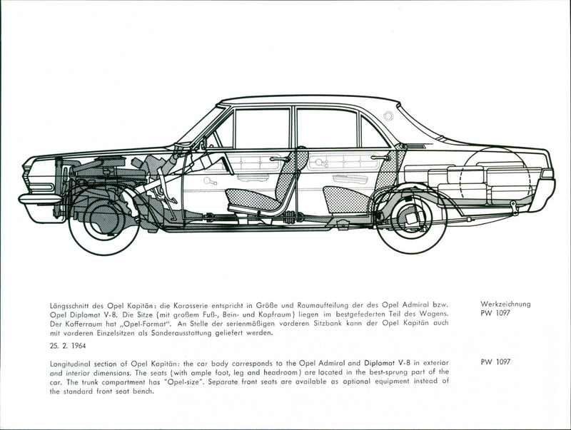 Opel Kapitän - Vintage Photograph