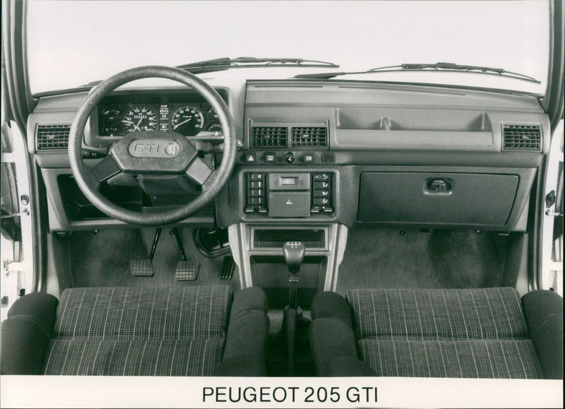 1984 Peugeot 205 GTI - Vintage Photograph
