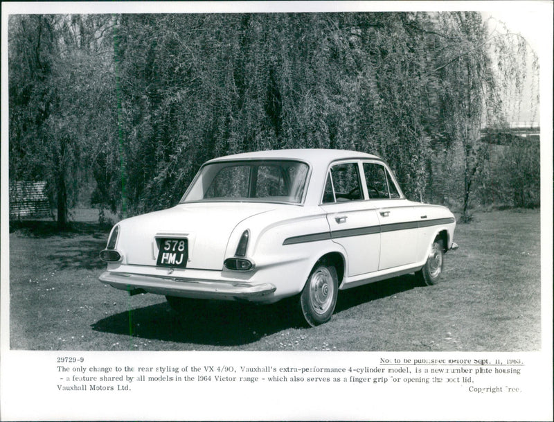 Vauxhall VX 4/90 - Vintage Photograph