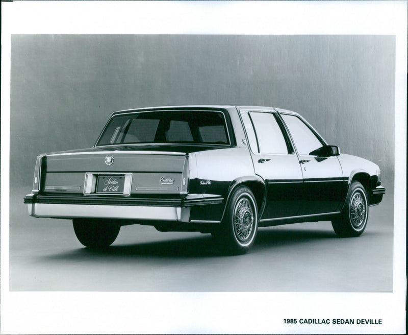 Cadillac Sedan Deville 1985 - Vintage Photograph