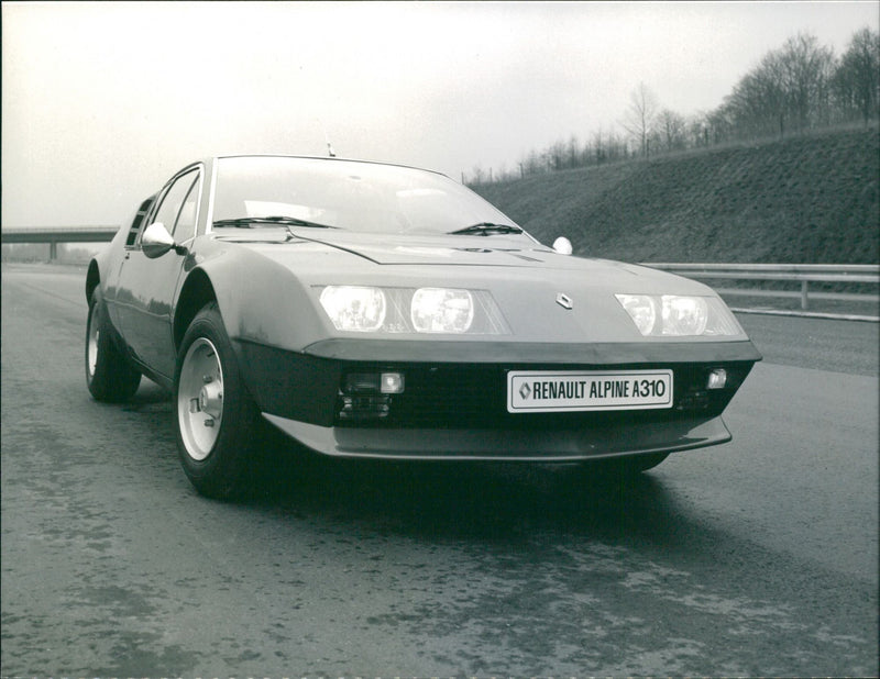 Renault Alpine A310 - Vintage Photograph