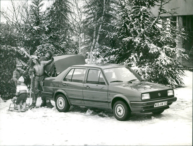 Volkswagen Jetta 1984 - Vintage Photograph