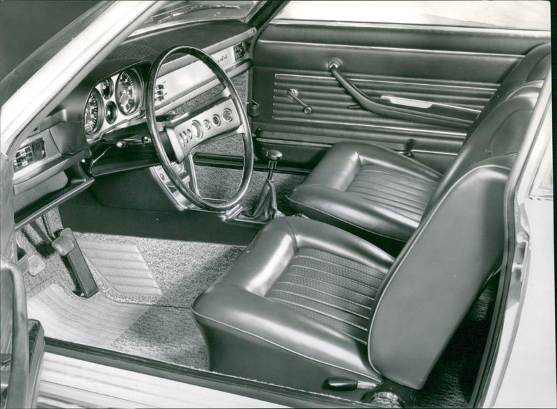 1969 Audi 100 Coupe - Vintage Photograph