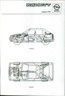 Opel Kadett 1980 - Vintage Photograph