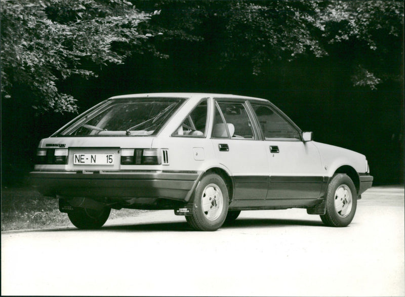 1981 Datsun Stanza Hatchback Sedan - Vintage Photograph
