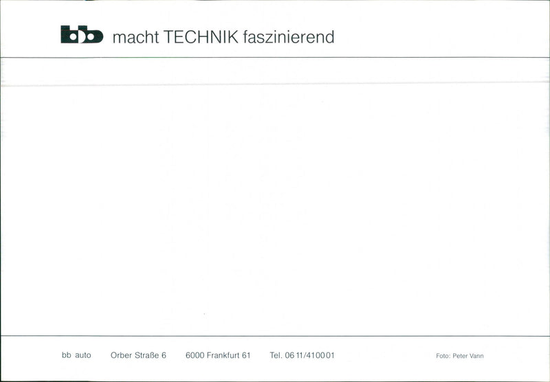 VW Polo Paris BB - Vintage Photograph