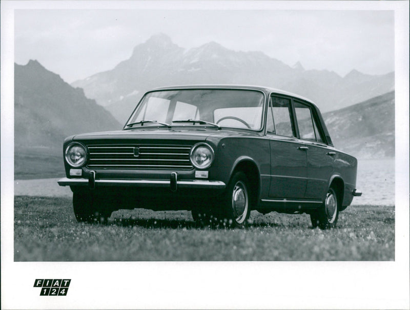 Fiat 124 - Vintage Photograph