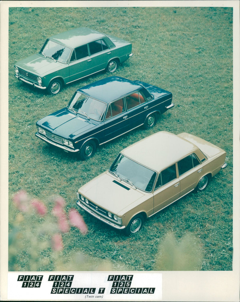 Fiat 124, Fiat 124 Special T, Fiat 125 Special - Vintage Photograph