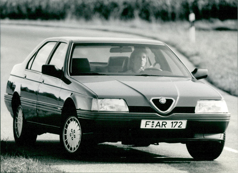 Alfa Romeo 164 - Vintage Photograph