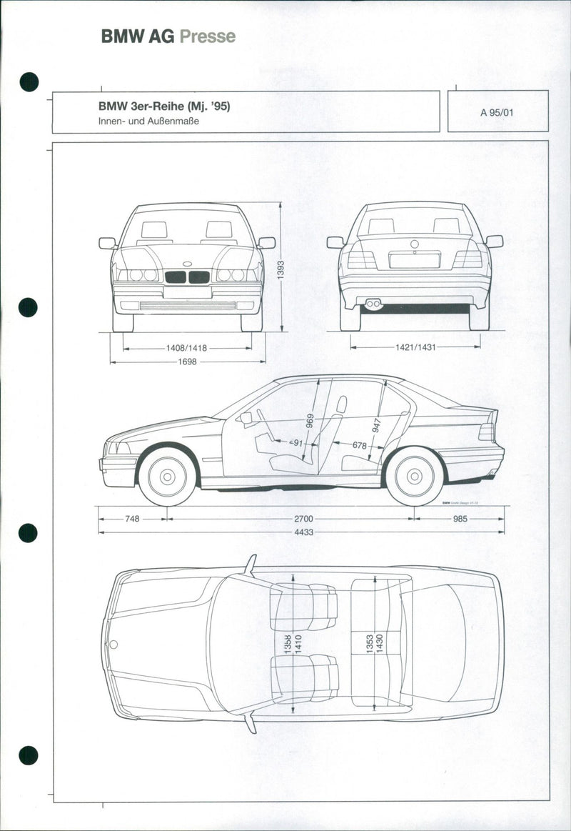 BMW 3 Series 1995 - Vintage Photograph