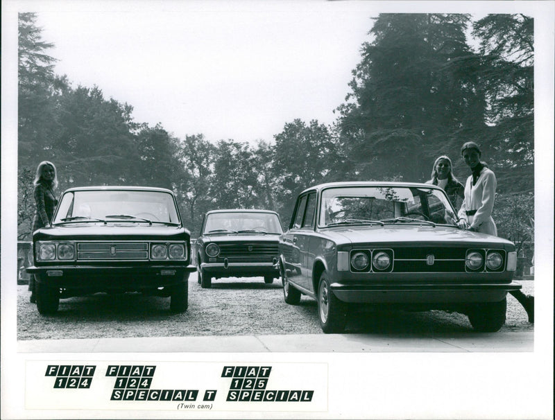 Fiat 124, Fiat 124 Special T, Fiat 125 Special - Vintage Photograph