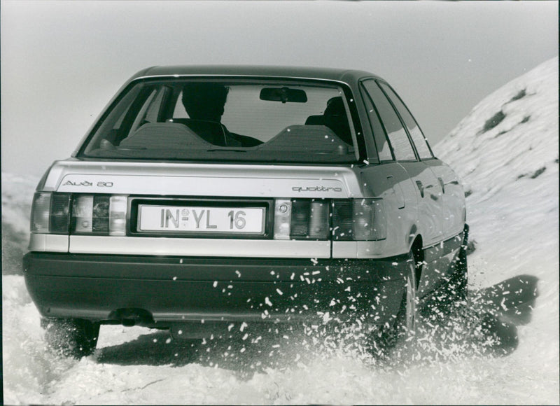 1986 Audi 80 Quattro - Vintage Photograph