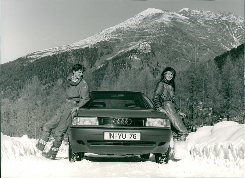1986 Audi 80 Quattro - Vintage Photograph