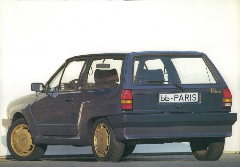 VW Polo Paris BB - Vintage Photograph
