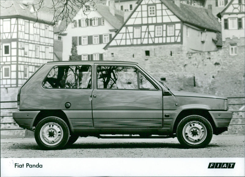 Fiat Panda. - Vintage Photograph