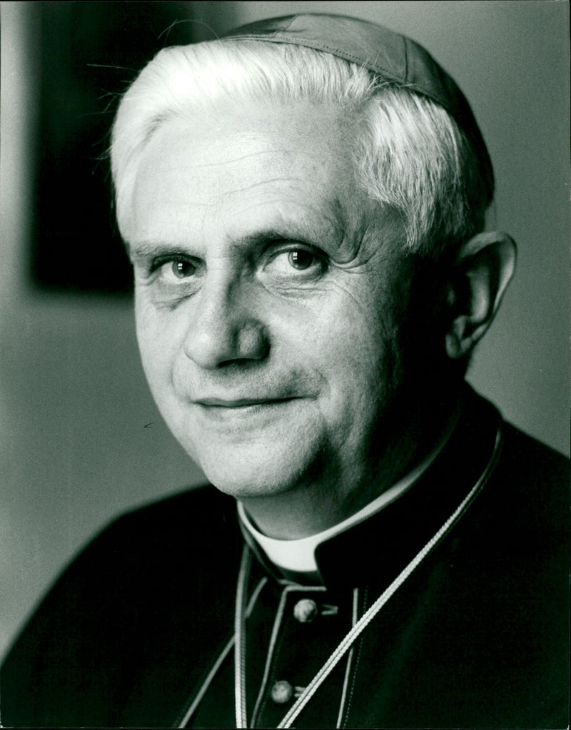 Cardinal Dr. Joseph Ratzinger - Vintage Photograph