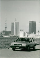 Nissan Volkswagen Santana - Vintage Photograph