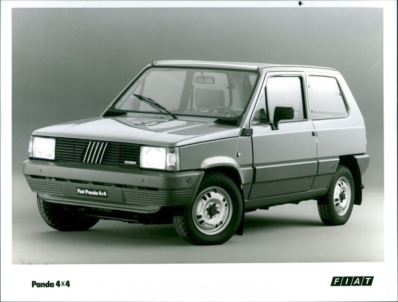 Fiat Panda 4x4 - Vintage Photograph