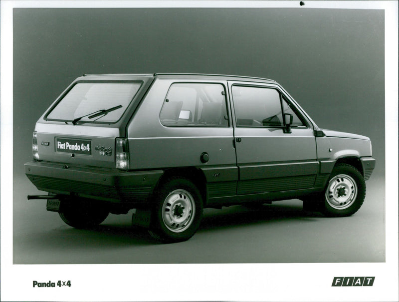 Fiat Panda 4x4 - Vintage Photograph