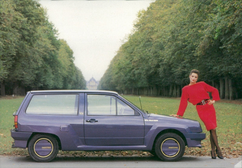 VW Polo Paris BB - Vintage Photograph