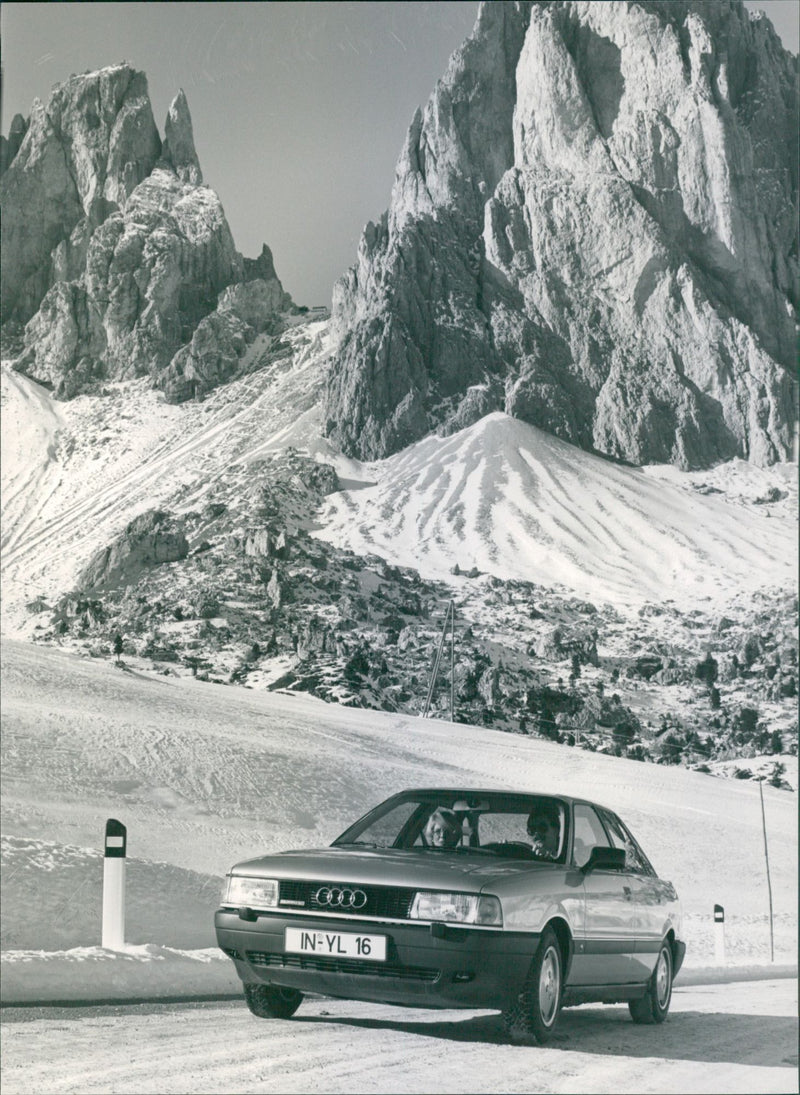1986 Audi 80 Quattro - Vintage Photograph