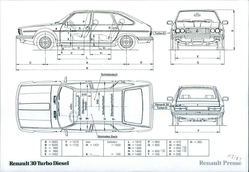 Renault 30 - Vintage Photograph