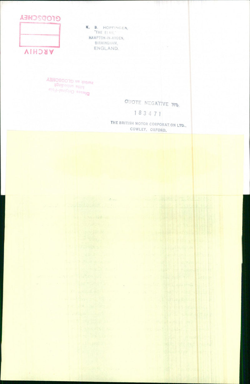 Austin America - Vintage Photograph