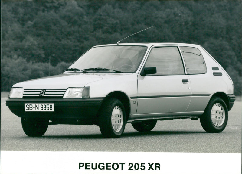 1984 Peugeot 205 XR - Vintage Photograph