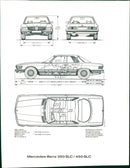 Mercedes-Benz 350 SL C/ 450SLC - Vintage Photograph