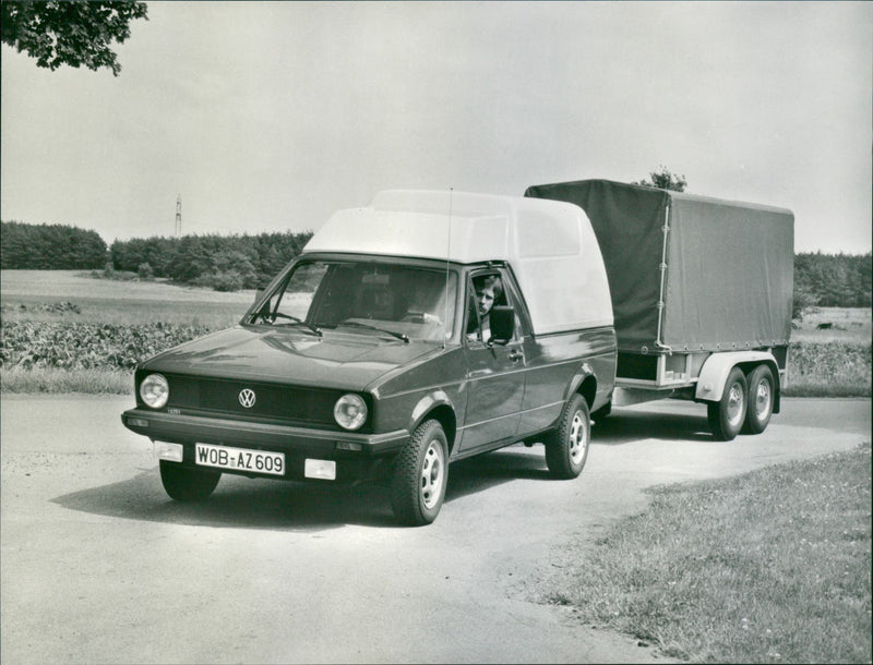 1985 Volkswagen Caddy - Vintage Photograph