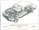 Mercedes-Benz 280 S/280 SE-SEL/380 SE-SEL/500 SE-SEL - Vintage Photograph