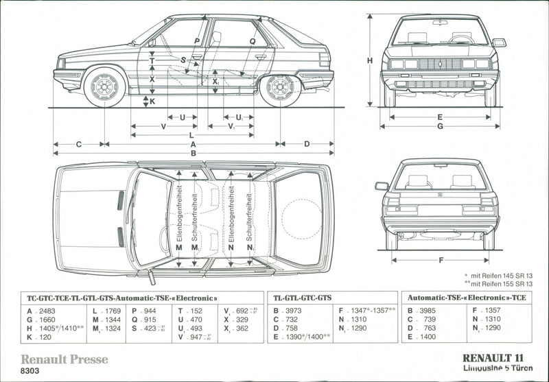 Renault 11 - Vintage Photograph