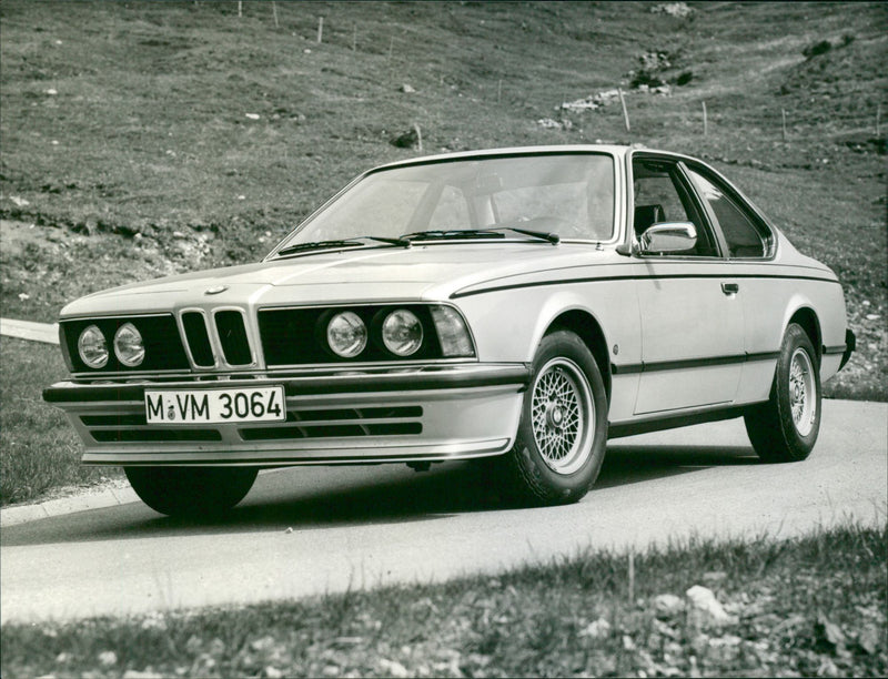 BMW 635 CSI - Vintage Photograph