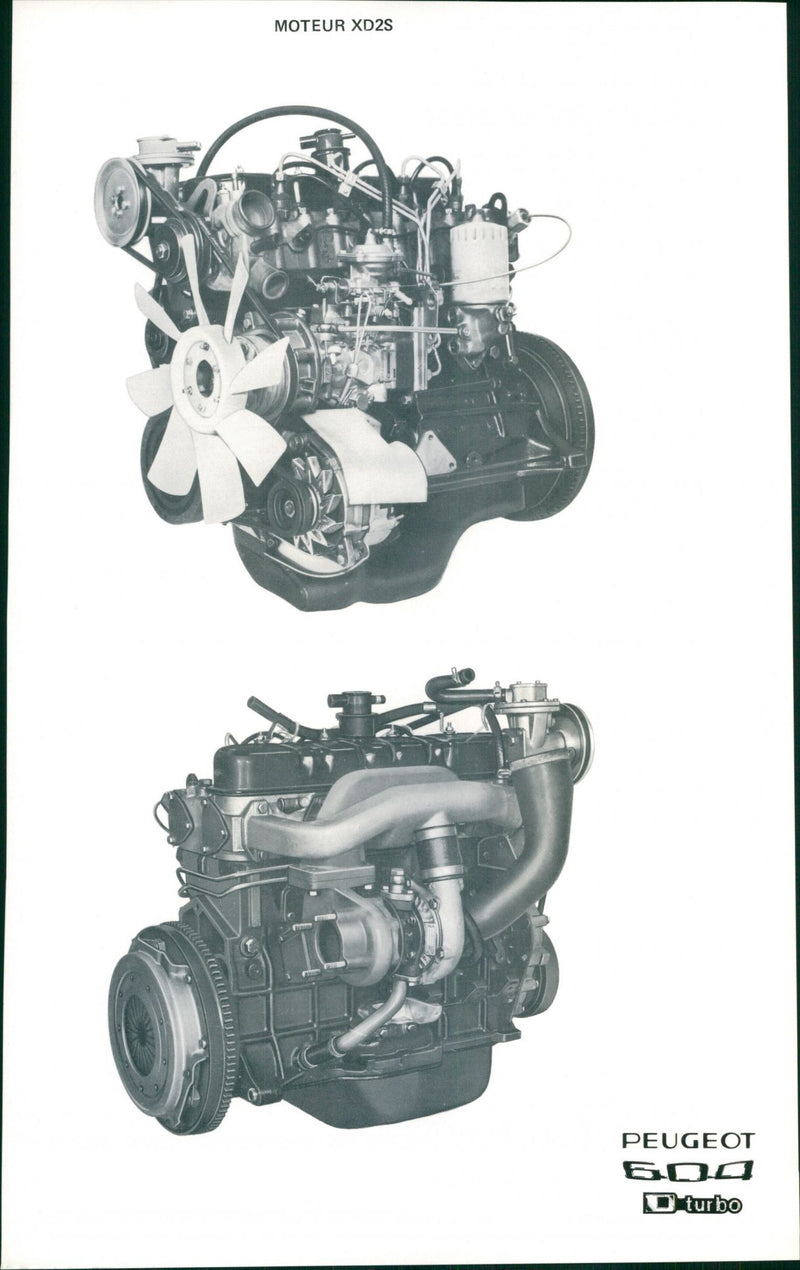 Peugeot 604 D-Turbo - Vintage Photograph