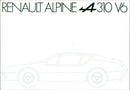 Renault Alpine A 310 V6 - Vintage Photograph