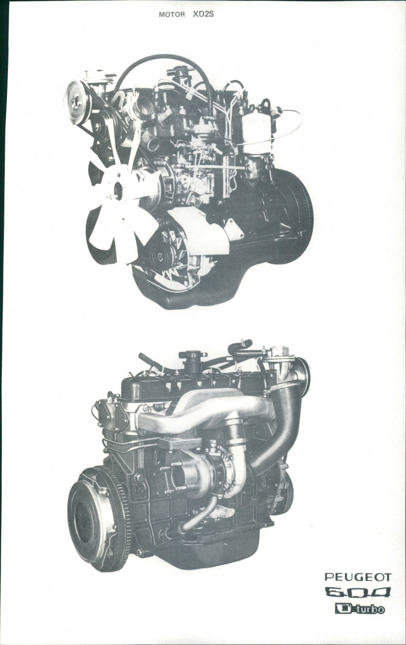 Peugeot 604 D-Turbo - Vintage Photograph