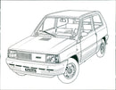 Fiat Panda - Vintage Photograph