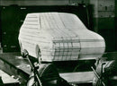 1983 Volkswagen Golf covered by polystyrene - Vintage Photograph